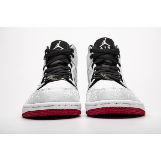 Edison Chen x Air Jordan 1 Mid SE 'Fearless' CU2804-100 Edison Chen x Air Jordan 1 Mid SE 'Fearless' CU2804-100