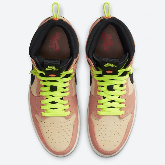 NIKE AIR JORDAN 1 HIGH SWITCH 'PINK VOLT' CW6576-800