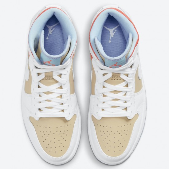 AIR JORDAN 1 MID SE WMNS 'SESAME' CZ0774-200 AIR JORDAN 1 MID SE WMNS 'SESAME' CZ0774-200
