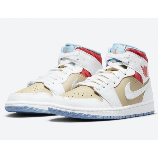 AIR JORDAN 1 MID SE WMNS 'SESAME' CZ0774-200 AIR JORDAN 1 MID SE WMNS 'SESAME' CZ0774-200