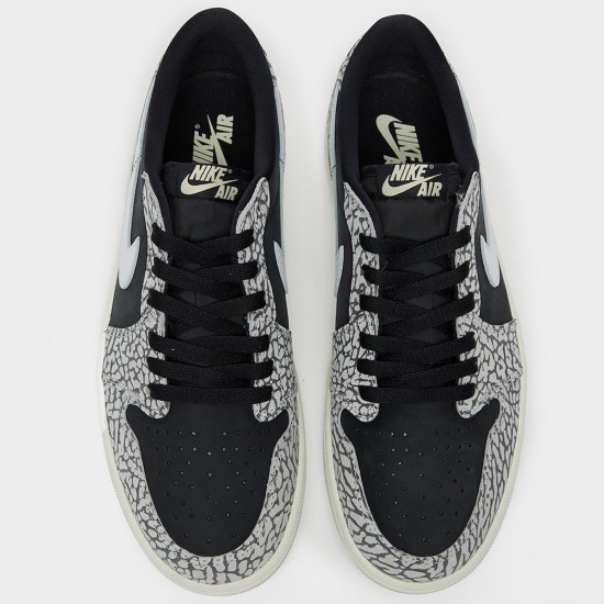 AIR JORDAN 1 RETRO LOW OG 'BLACK CEMENT' 2023 CZ0790-001 AIR JORDAN 1 RETRO LOW OG 'BLACK CEMENT' 2023 CZ0790-001