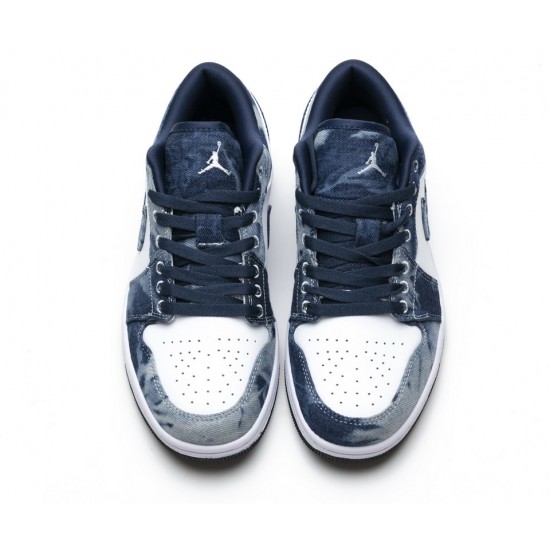 Nike Air Jordan 1 Low 'Washed Denim' CZ8455-100 Nike Air Jordan 1 Low 'Washed Denim' CZ8455-100