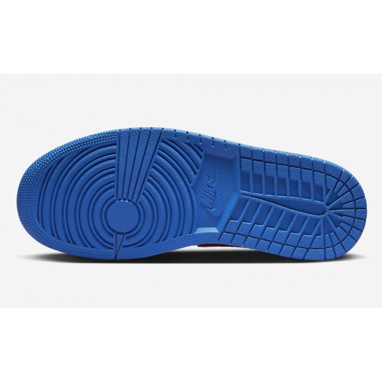 AIR JORDAN 1 LOW 'SPORT BLUE GYM RED' WMNS 2023 DC0774-416 AIR JORDAN 1 LOW 'SPORT BLUE GYM RED' WMNS 2023 DC0774-416