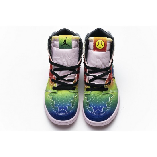 J BALVIN X AIR JORDAN 1 RETRO HIGH OG MULTI-COLOR RELEASE DATE DC3481-900