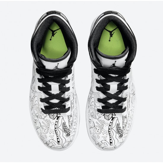 Air Jordan 1 Mid SE(GS)DIY DC4099-100 Air Jordan 1 Mid SE(GS)DIY DC4099-100