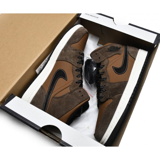AIR JORDAN 1 MID SE 'DARK CHOCOLATE' DC7294-200 AIR JORDAN 1 MID SE 'DARK CHOCOLATE' DC7294-200