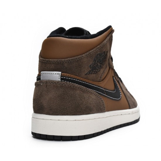 AIR JORDAN 1 MID SE 'DARK CHOCOLATE' DC7294-200 AIR JORDAN 1 MID SE 'DARK CHOCOLATE' DC7294-200