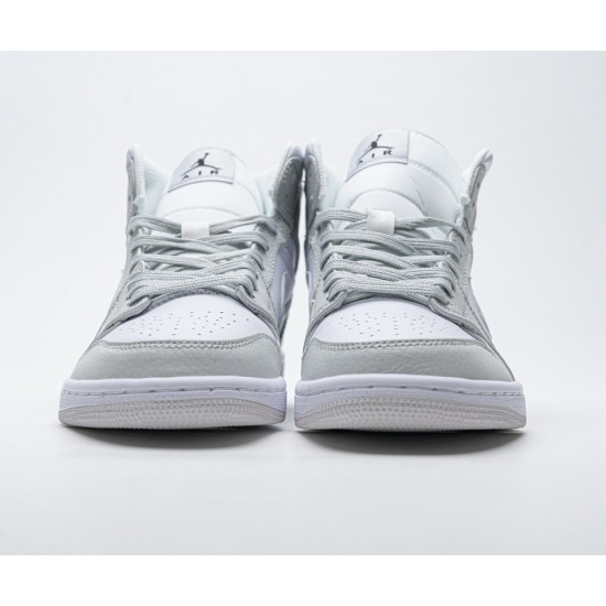 Air Jordan 1 Mid 'White Camo' DC9035-100 Air Jordan 1 Mid 'White Camo' DC9035-100