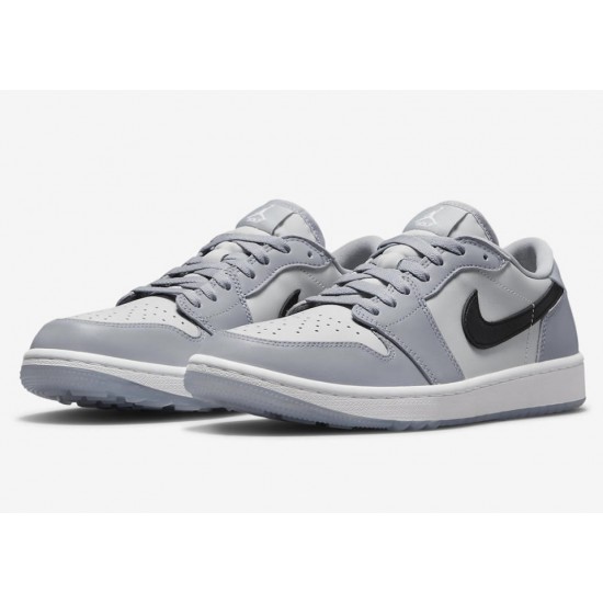 AIR JORDAN 1 LOW GOLF 'WOLF GREY' 2022 DD9315-002 AIR JORDAN 1 LOW GOLF 'WOLF GREY' 2022 DD9315-002