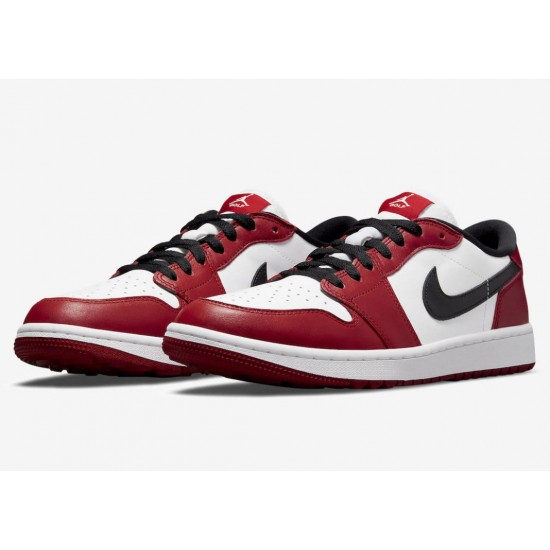 AIR JORDAN 1 LOW GOLF 'CHICAGO' 2016 705329-600 /2022 DD9315-600 AIR JORDAN 1 LOW GOLF 'CHICAGO' 2016 705329-600 /2022 DD9315-600