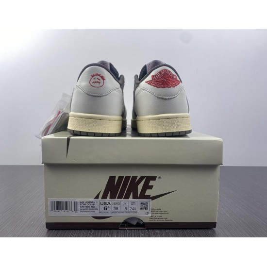 Travis Scott x Air Jordan 1 Low 'Reverse Mocha' DM7866-162 Travis Scott x Air Jordan 1 Low 'Reverse Mocha' DM7866-162