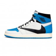 Travis Scott x Fragment x Air Jordan 1 Retro High OG SP 'Military Blue' DH3227-105