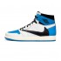 Travis Scott x Fragment x Air Jordan 1 Retro Round OG SP 'Military Blue' DH3227-105