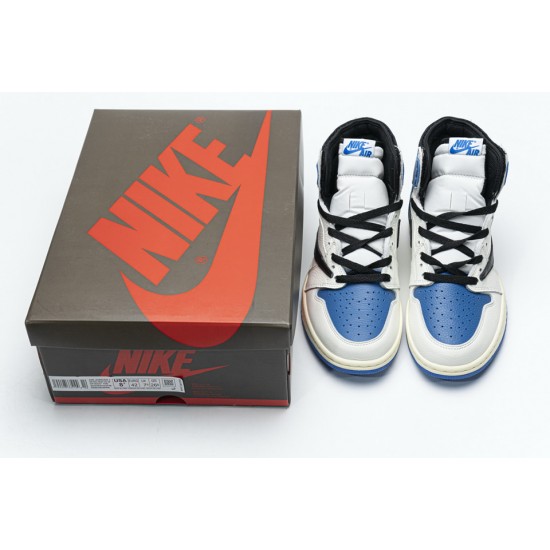 Travis Scott x Fragment x Nike Air Jordan 1 Retro High OG SP 'Military Blue' DH3227-105 Travis Scott x Fragment x Nike Air Jordan 1 Retro High OG SP 'Military Blue' DH3227-105