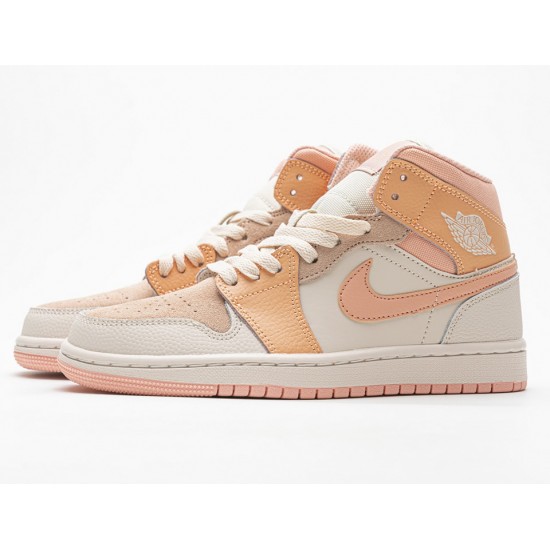 Air Jordan 1 Mid 'Atomic Orange' DH4270-800