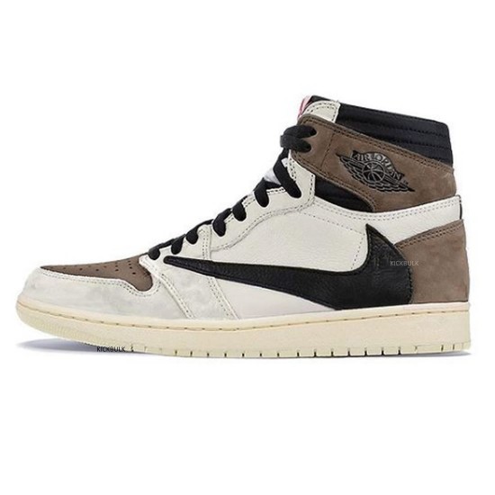 Travis Scott x Air Jordan 1 High 'Reverse Mocha' CD4487-100 Travis Scott x Air Jordan 1 High 'Reverse Mocha' CD4487-100