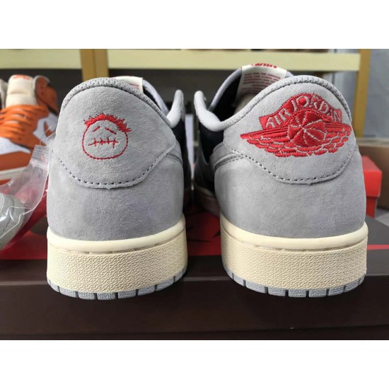 Travis Scott x Air Jordan 1 Low OG Grey Black DM7866-010 Travis Scott x Air Jordan 1 Low OG Grey Black DM7866-010