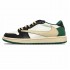 Travis Scott x Air Jordan 1 Retro Low Green Black White DM7866-128