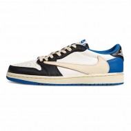 FRAGMENT DESIGN X TRAVIS SCOTT X Черные короткие платья Nike RETRO LOW DM7866-140