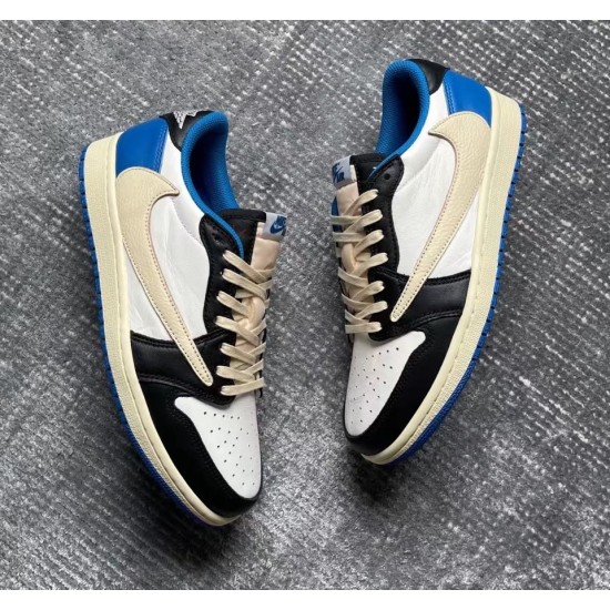 FRAGMENT DESIGN X TRAVIS SCOTT X AIR JORDAN 1 RETRO LOW DM7866-140