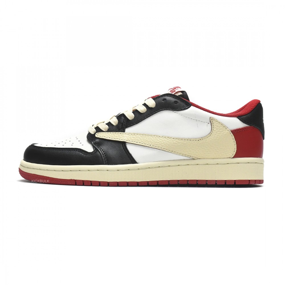 travis scott jordan 1 red and black