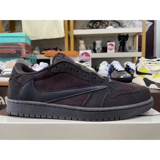 Travis Scott x Air Jordan 1 Low OG SP 'Velvet Brown' 2025 DM7866-202 Travis Scott x Air Jordan 1 Low OG SP 'Velvet Brown' 2025 DM7866-202