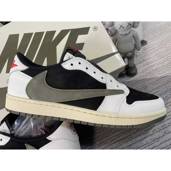 Travis Scott x Air Jordan 1 Low OG 'Olive' 2023 DZ4137-106