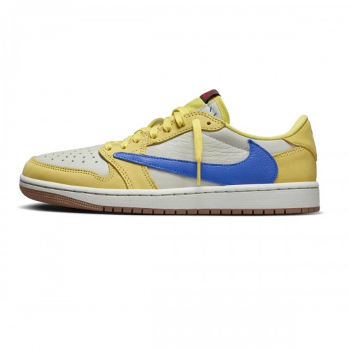 TRAVIS SCOTT X AIR JORDAN 1 RETRO LOW OG SP 'CANARY' WMNS  2024 DZ4137-700