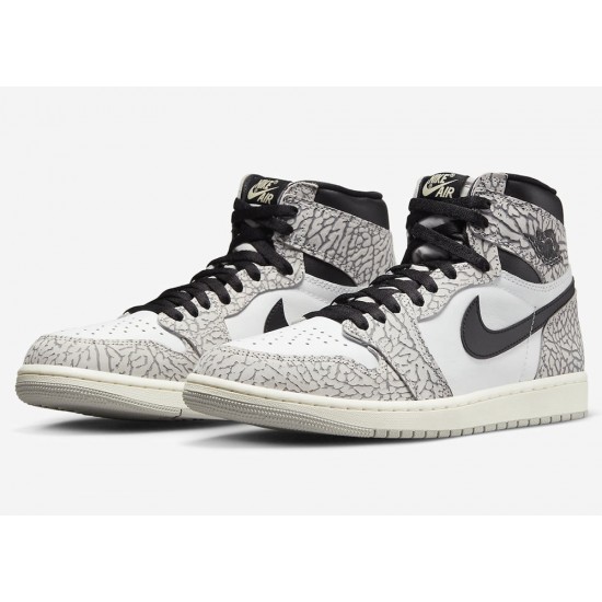 AIR JORDAN 1 RETRO HIGH OG 'WHITE CEMENT' 2023 DZ5485-052 AIR JORDAN 1 RETRO HIGH OG 'WHITE CEMENT' 2023 DZ5485-052