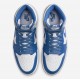 Жіночі кросівки nike air jordan 1 mid carbon RETRO HIGH OG 'TRUE BLUE' 2023 DZ5485-410