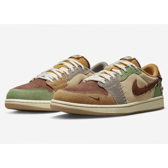 ZION WILLIAMSON X AIR JORDAN 1 RETRO LOW OG 'VOODOO' 2022 DZ7292-200 ZION WILLIAMSON X AIR JORDAN 1 RETRO LOW OG 'VOODOO' 2022 DZ7292-200