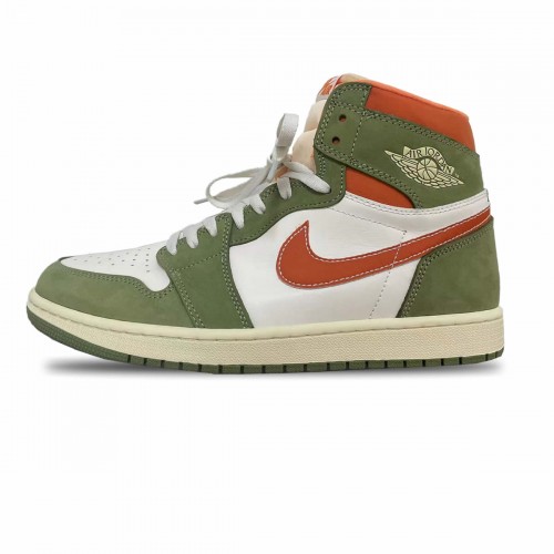 sneakers featuring a burnt orange logo stripe on the side RETRO HIGH OG 'CELADON' 2023 FB9934-300