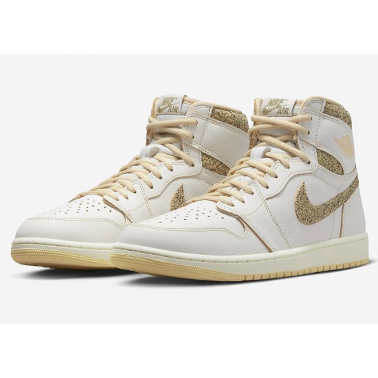 AIR JORDAN 1 RETRO HIGH OG 'CRAFT - VIBRATIONS OF NAIJA' 2023 FD8631-100 AIR JORDAN 1 RETRO HIGH OG 'CRAFT - VIBRATIONS OF NAIJA' 2023 FD8631-100