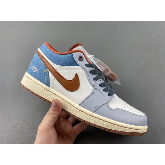 AIR JORDAN 1 LOW 'PHANTOM DENIM' WMNS 2024 FZ5045-091 AIR JORDAN 1 LOW 'PHANTOM DENIM' WMNS 2024 FZ5045-091