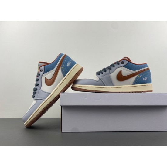 AIR JORDAN 1 LOW 'PHANTOM DENIM' WMNS 2024 FZ5045-091 AIR JORDAN 1 LOW 'PHANTOM DENIM' WMNS 2024 FZ5045-091