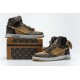 LOUIS VUITTON X NIKE Зимние кроссовки nike airair jordan winter с мехом LV