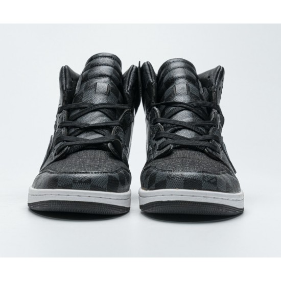 LOUIS VUITTON X Air Jordan 1 High Grey LV LOUIS VUITTON X Air Jordan 1 High Grey LV