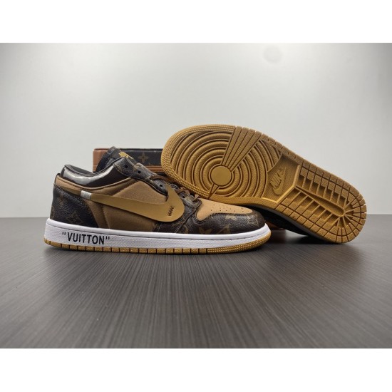 Shop Nike Air Jordan 1 Louis Vuitton Shoes