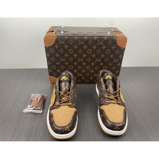 LOUIS VUITTON X AIR JORDAN 1 Low LV LOUIS VUITTON X AIR JORDAN 1 Low LV