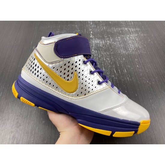NIKE ZOOM KOBE 2 'LAKERS HOME' 316022-171 NIKE ZOOM KOBE 2 'LAKERS HOME' 316022-171