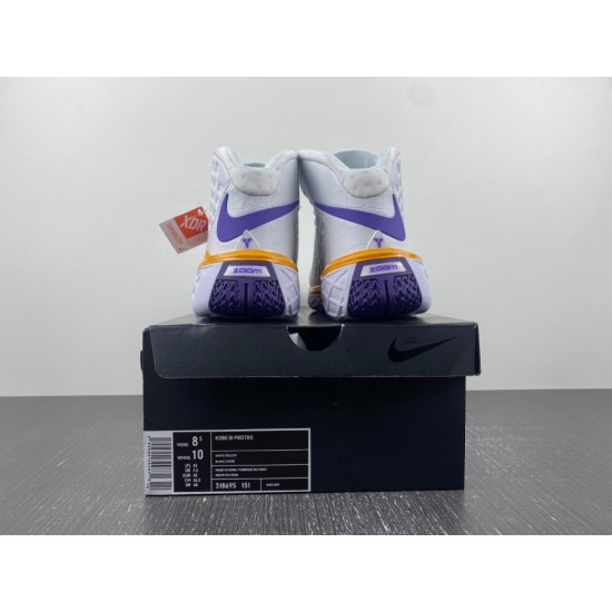 Nike ZOOM KOBE 3 SL 'MVP' 318695-151 Nike ZOOM KOBE 3 SL 'MVP' 318695-151