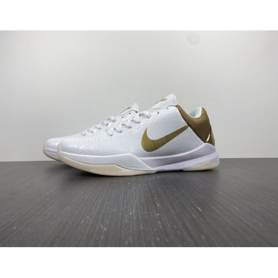 NIKE ZOOM KOBE 5 'BIG STAGE HOME' 386429-108 NIKE ZOOM KOBE 5 'BIG STAGE HOME' 386429-108