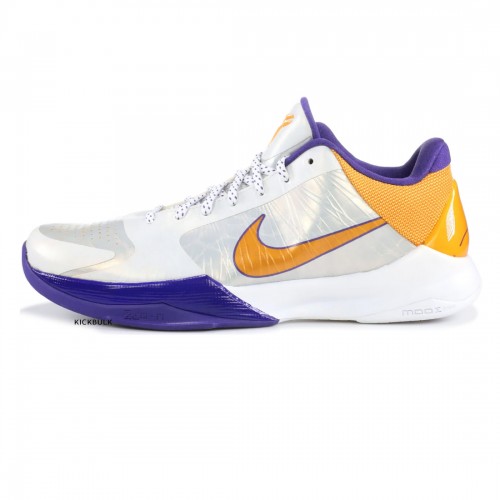 Nike score Kobe 5 Lakers 386430-102