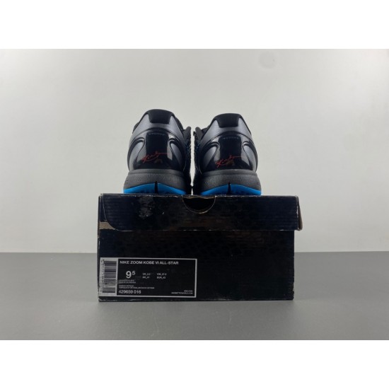 NIKE ZOOM KOBE 6 'DARK KNIGHT' 2011 429659-016 NIKE ZOOM KOBE 6 'DARK KNIGHT' 2011 429659-016