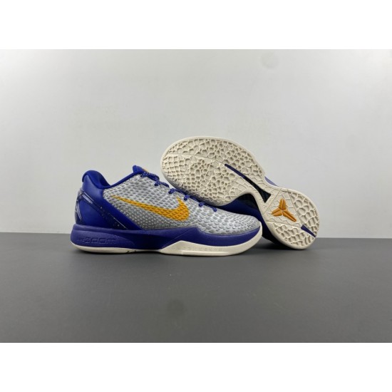 NIKE ZOOM KOBE 6 'LAKERS HOME' 2011 429659-104 NIKE ZOOM KOBE 6 'LAKERS HOME' 2011 429659-104