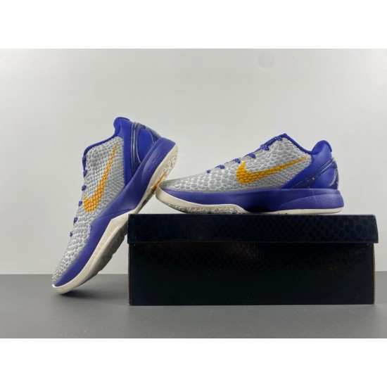NIKE ZOOM KOBE 6 'LAKERS HOME' 2011 429659-104 NIKE ZOOM KOBE 6 'LAKERS HOME' 2011 429659-104