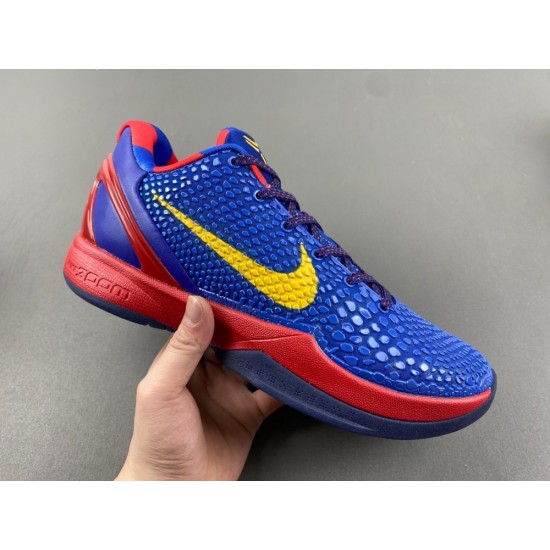NIKE ZOOM KOBE 6 'BARCELONA HOME' 2011 429659-402 NIKE ZOOM KOBE 6 'BARCELONA HOME' 2011 429659-402