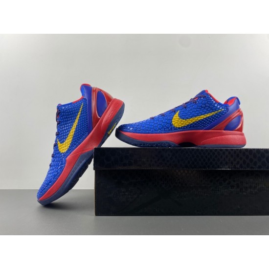 NIKE ZOOM KOBE 6 'BARCELONA HOME' 2011 429659-402 NIKE ZOOM KOBE 6 'BARCELONA HOME' 2011 429659-402