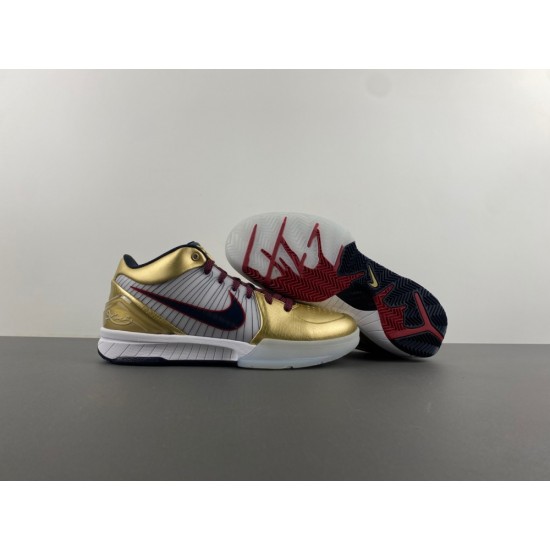 NIKE ZOOM KOBE 4 PROTRO 'GOLD MEDAL' 2024 FQ3544-100 NIKE ZOOM KOBE 4 PROTRO 'GOLD MEDAL' 2024 FQ3544-100