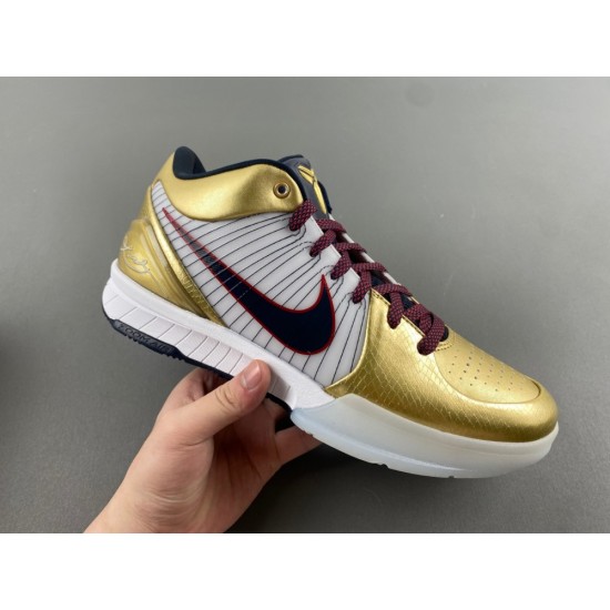 NIKE ZOOM KOBE 4 PROTRO 'GOLD MEDAL' 2024 FQ3544-100 NIKE ZOOM KOBE 4 PROTRO 'GOLD MEDAL' 2024 FQ3544-100